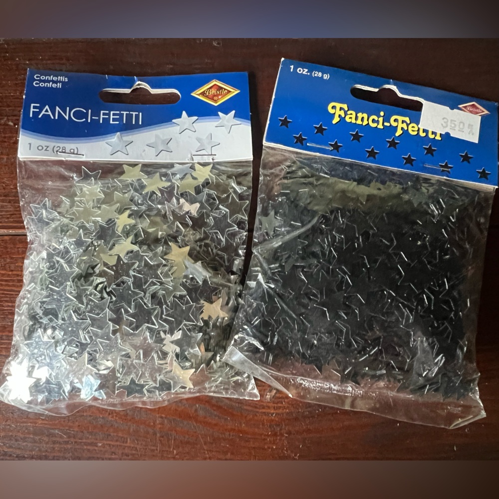 🎨Art Supplies💫 ALL x3 FOR $8 !! Black+Silver Stars ⭐️